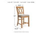 Havonplane Counter Height Dining Table and 10 Barstools
