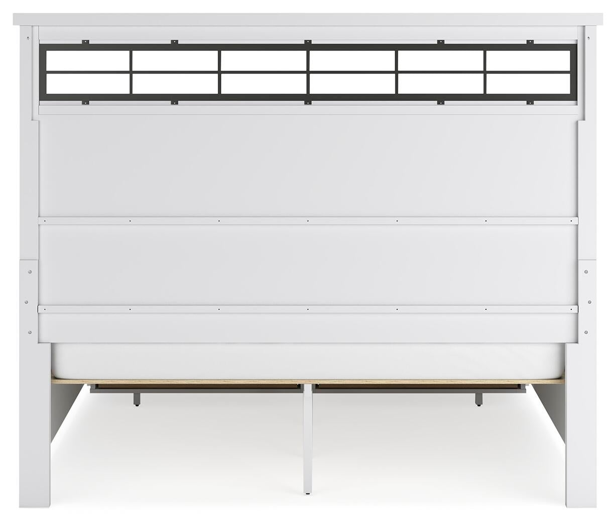 Cama con almacenaje, cómoda y espejo Ashbryn California