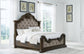 Maylee California  Upholstered Bed, Dresser, Mirror, Chest And Nightstand