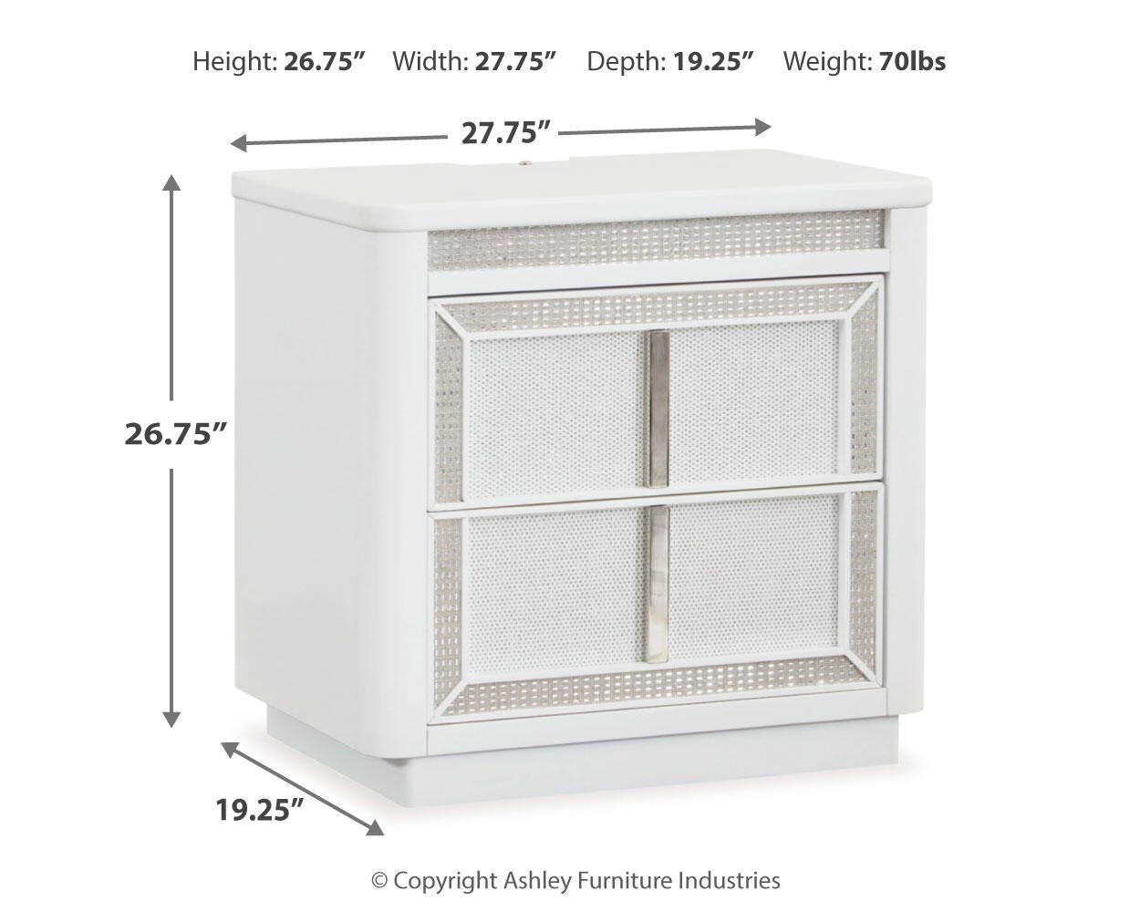 Chalanna  Upholstered Storage Bed, Dresser, Mirror, Chest And Nightstand