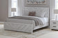 Cama de panel Cayboni con cómoda con espejo