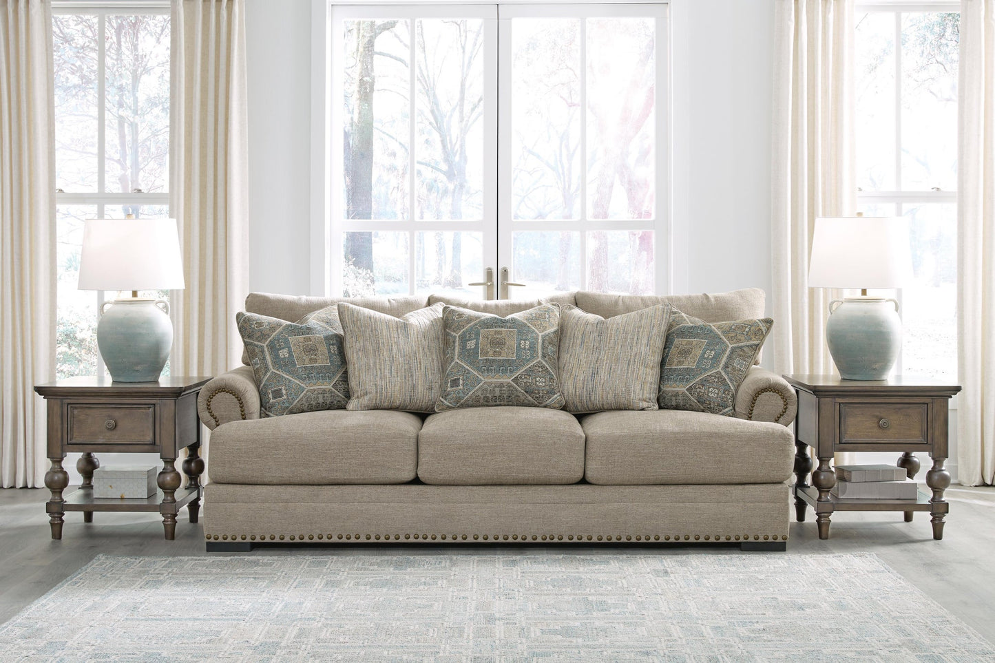 Sofá, Loveseat, Silla y Otomana Galemore