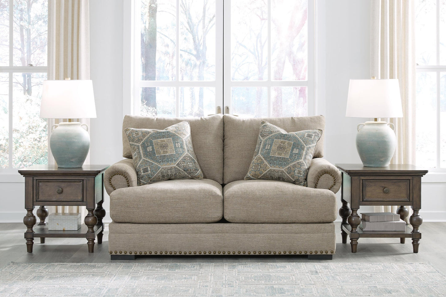 Sofá, Loveseat, Silla y Otomana Galemore
