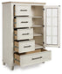 Shaybrock California  Panel Bed, Dresser, Mirror, Chest And Nightstand