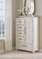 Shaybrock California  Panel Bed, Dresser, Mirror, Chest And Nightstand