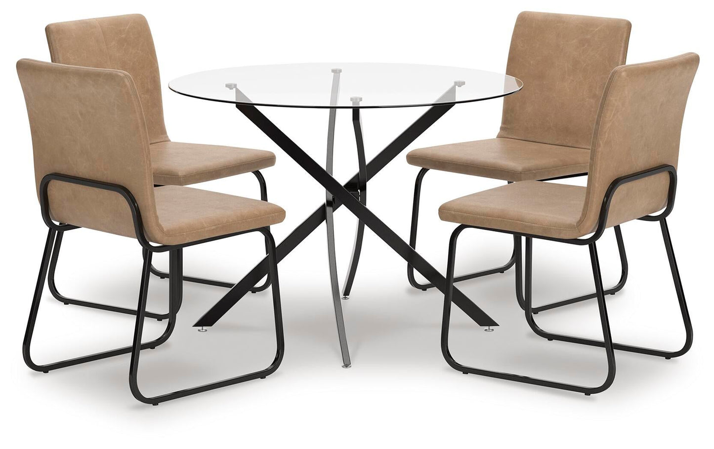 Ashley Express - Mesa de comedor Pharwynn y 4 sillas