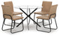 Ashley Express - Mesa de comedor Pharwynn y 4 sillas