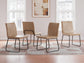Ashley Express - Mesa de comedor Pharwynn y 4 sillas