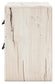 Cama, cómoda, espejo y mesita de noche Lawroy Panel