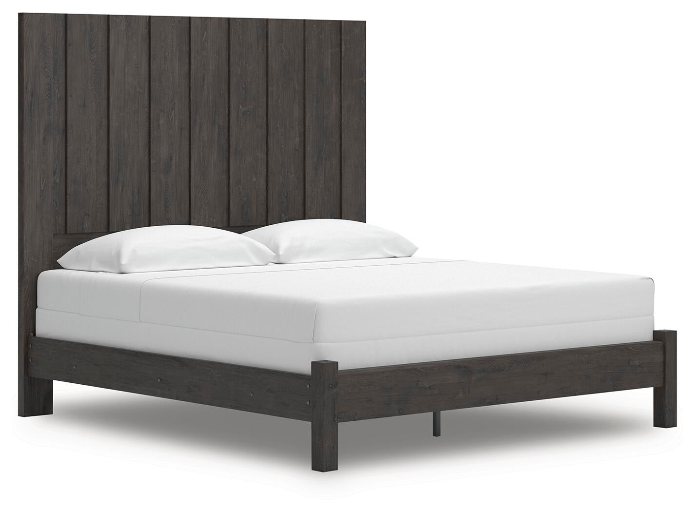 Fraluna  Panel Bed, Dresser, Mirror And Nightstand