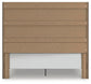 Fraluna  Panel Bed, Dresser, Mirror And Nightstand