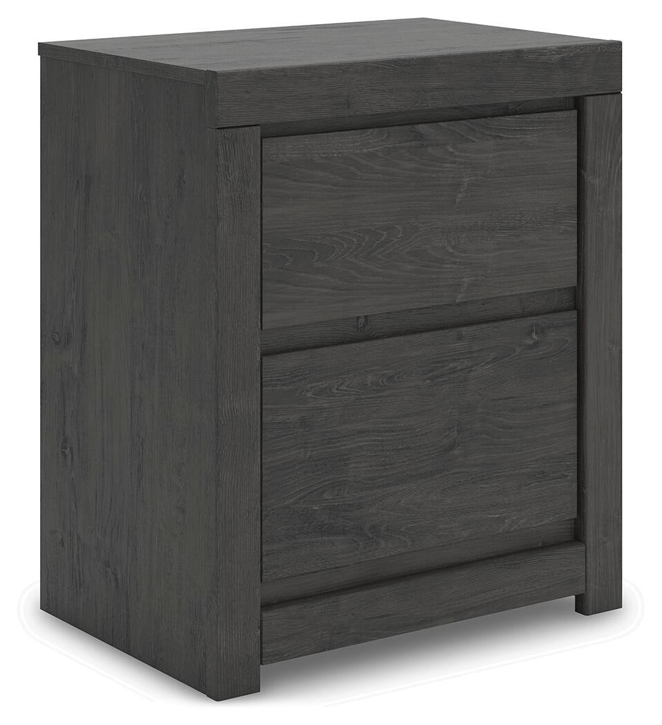 Fraluna  Panel Bed, Dresser, Mirror And Nightstand