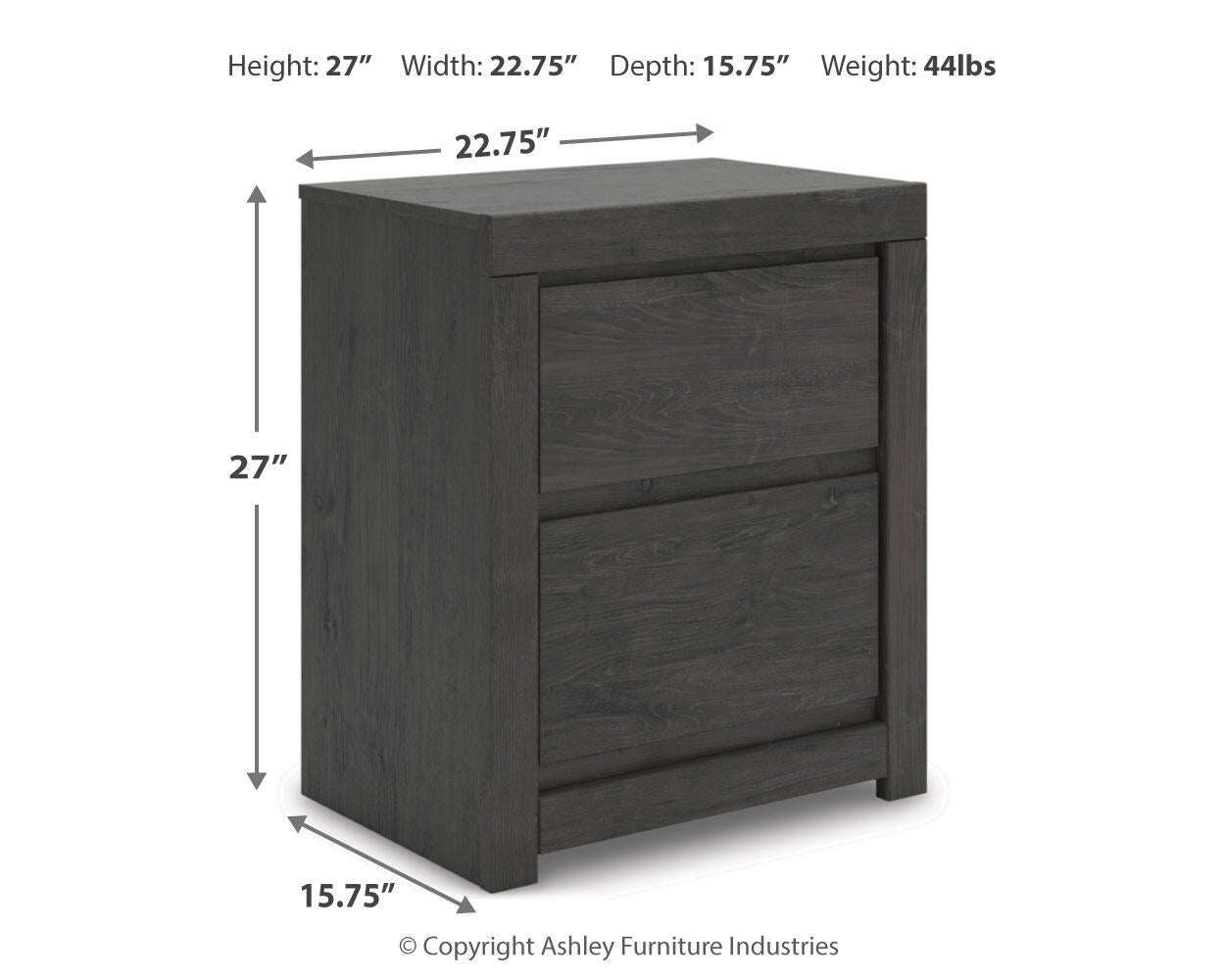 Fraluna  Panel Bed, Dresser, Mirror And Nightstand