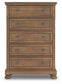 Feddinger California  Storage Sleigh Bed With Mirrored Dresser, Chest And Nightstand