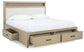 Calmoro  Bookcase Bed With Mirrored Dresser