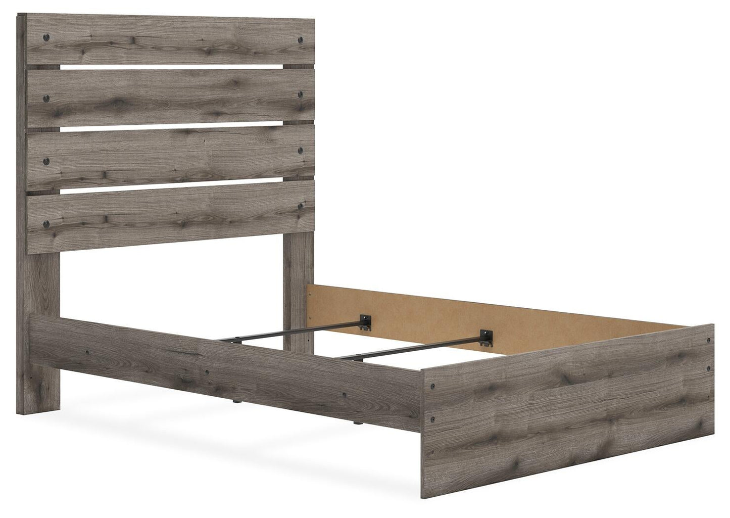 Graystorm  Panel Bed, Dresser And Mirror