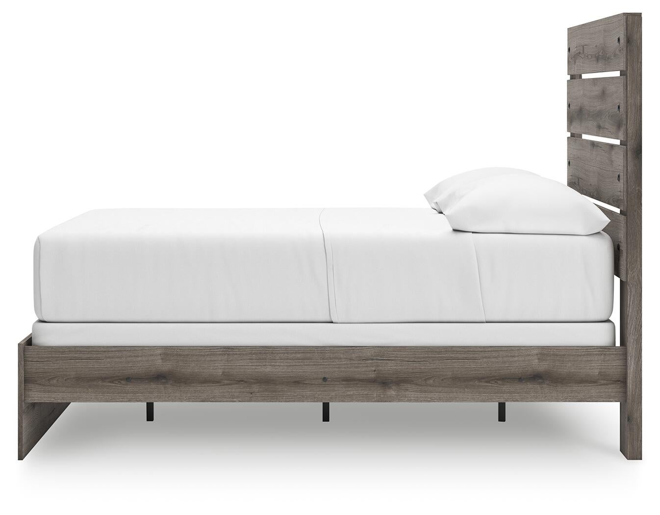 Graystorm  Panel Bed, Dresser And Mirror
