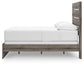 Graystorm  Panel Bed, Dresser And Mirror