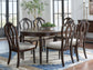 Mesa de comedor Lavinton y 6 sillas