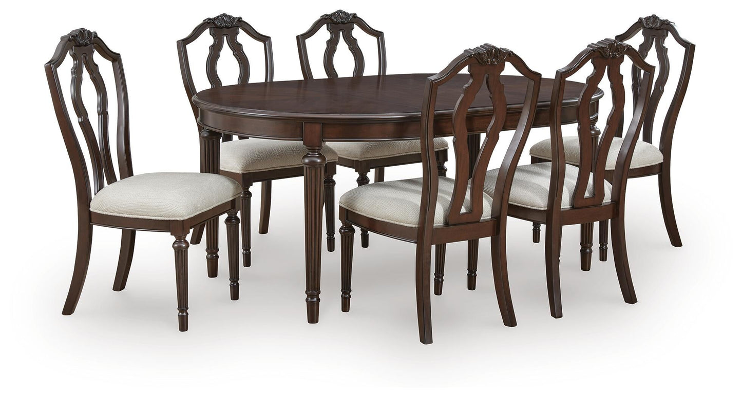 Mesa de comedor Lavinton y 6 sillas
