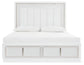 Chalanna  Upholstered Storage Bed, Dresser, Mirror, Chest And Nightstand