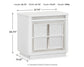 Chalanna California  Upholstered Storage Bed, Dresser, Mirror, Chest And Nightstand