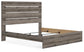 Graystorm  Panel Bed, Dresser And Mirror