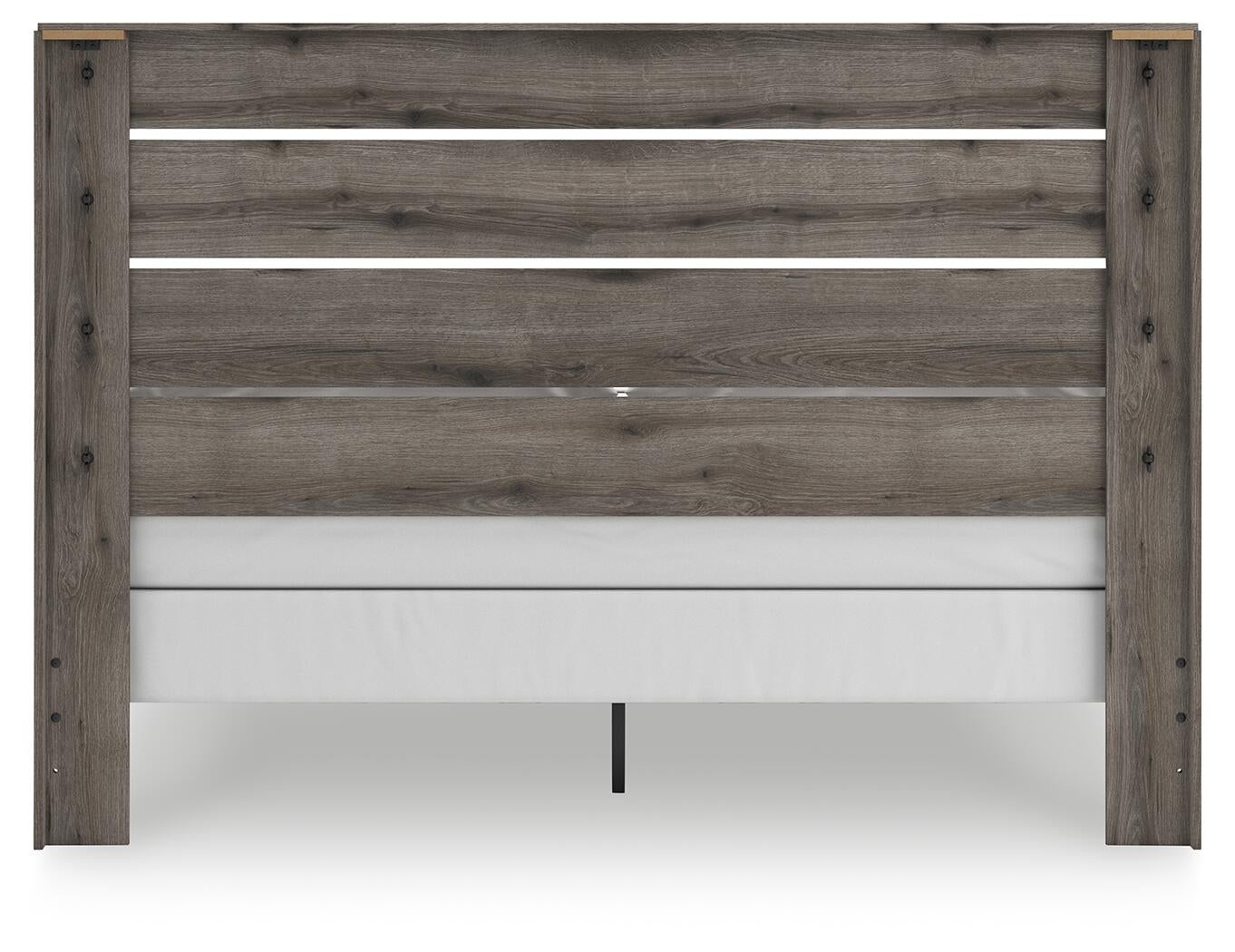 Graystorm  Panel Bed, Dresser And Mirror