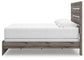 Graystorm  Panel Bed, Dresser And Mirror