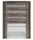 Graystorm  Panel Bed, Dresser And Mirror