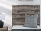 Graystorm  Panel Bed, Dresser And Mirror