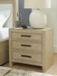 Calmoro  Bookcase Bed With Mirrored Dresser And Nightstand