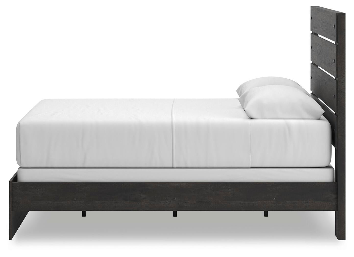 Hollivern  Panel Bed, Dresser And Mirror