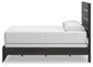 Hollivern  Panel Bed, Dresser And Mirror