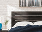 Hollivern  Panel Bed, Dresser And Mirror