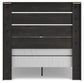 Hollivern  Panel Bed, Dresser, Mirror And Nightstand