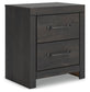 Hollivern  Panel Bed, Dresser, Mirror And Nightstand