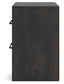 Hollivern  Panel Bed, Dresser, Mirror And Nightstand
