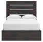 Hollivern  Panel Bed With Storage, Dresser, Mirror, Chest And Nightstand