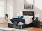 Hollivern  Panel Bed With Storage, Dresser, Mirror, Chest And Nightstand