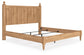 Cama con panel y cómoda con espejo Aleaport
