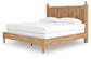 Cama con panel y cómoda con espejo Aleaport