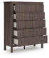 Pamytta  Panel Platform Bed, Dresser, Mirror, Chest And Nightstand