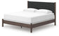Pamytta  Upholstered Panel Bed, Dresser, Mirror And Nightstand
