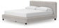 Zuraleus California  Upholstered Bed, Dresser, Mirror, Chest And Nightstand