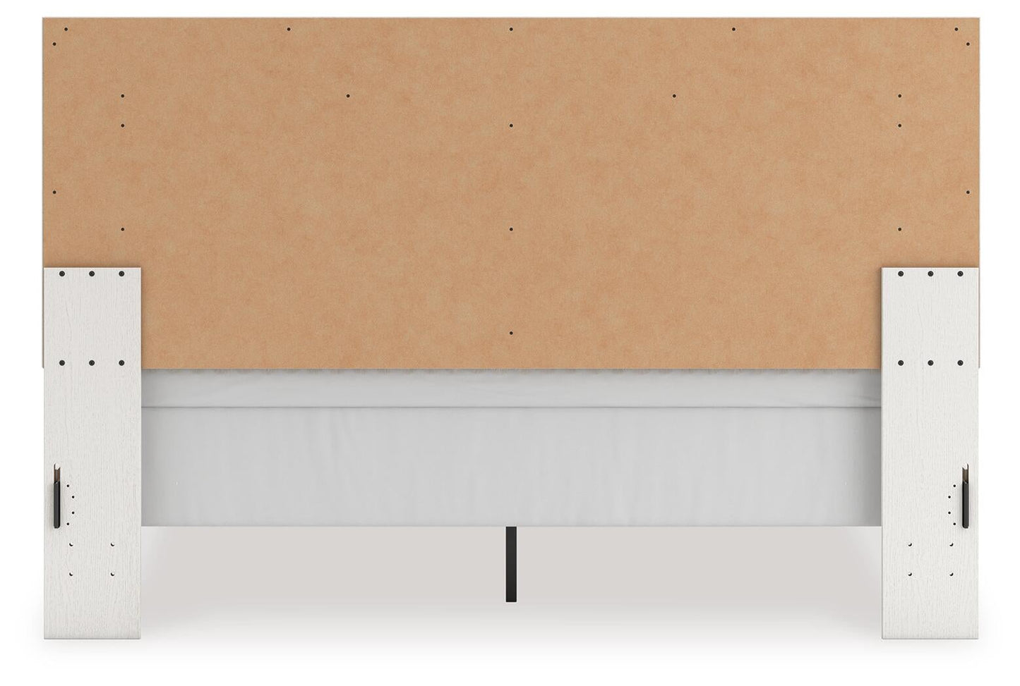 Zuraleus  Upholstered Panel Bed, Dresser, Mirror, Chest And Nightstand