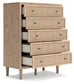 Cielden California  Upholstered Bed With Roll Slats, Dresser, Mirror, Chest And Nightstand