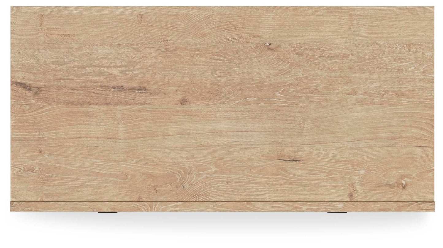 Cielden California  Upholstered Bed With Roll Slats, Dresser, Mirror, Chest And Nightstand