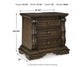 Maylee California  Canopy Bed, Dresser, Mirror And Nightstand
