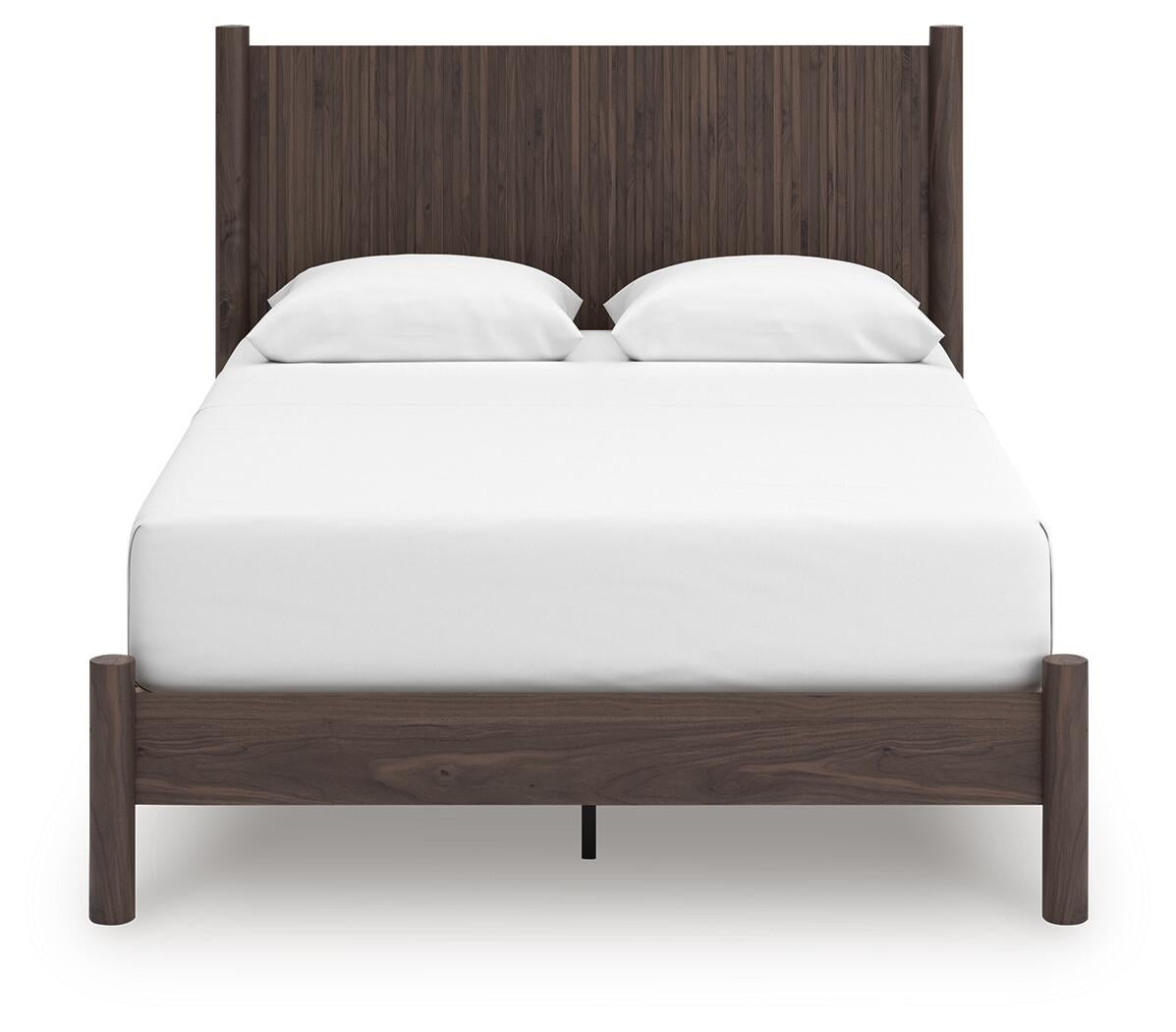Cama con Plataforma, Tocador y Espejo Pamytta